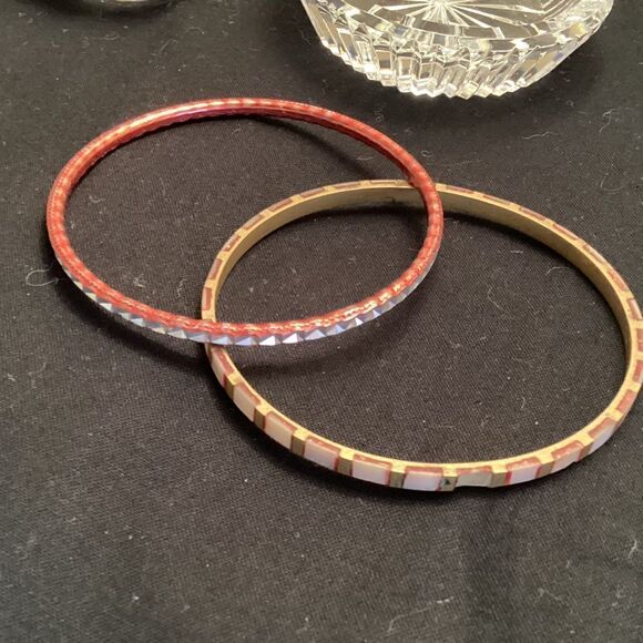 Set of 2 Bangle Bracelets - Picture 1 of 6